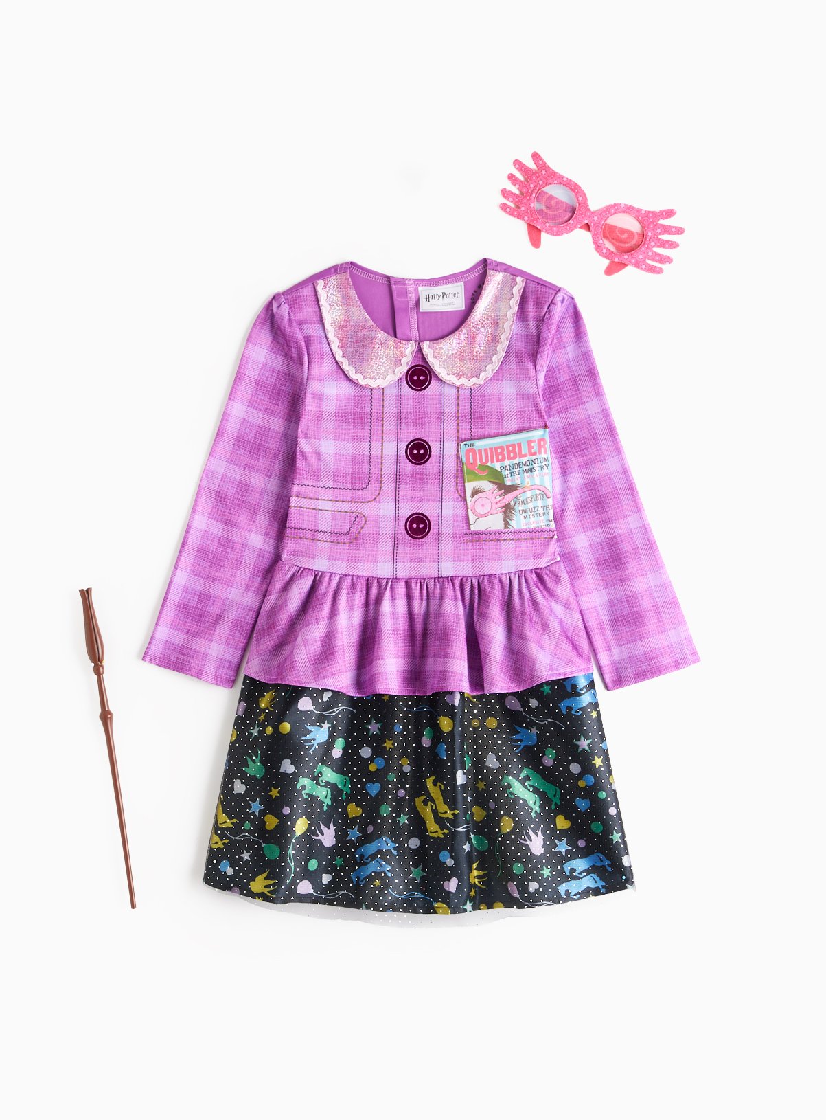 Luna Lovegood Fancy Dress Costume 3-4 Years - Image 2 thumbnail